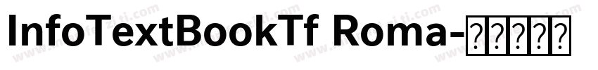 InfoTextBookTf Roma字体转换
